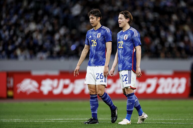 伊藤洋輝（シュツットガルト）、瀬古歩夢（グラスホッパー）©︎Kiichi Matsumoto/JMPA