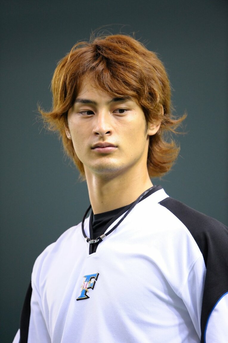 日本ハム時代のダルビッシュ　©Sports Graphic Number