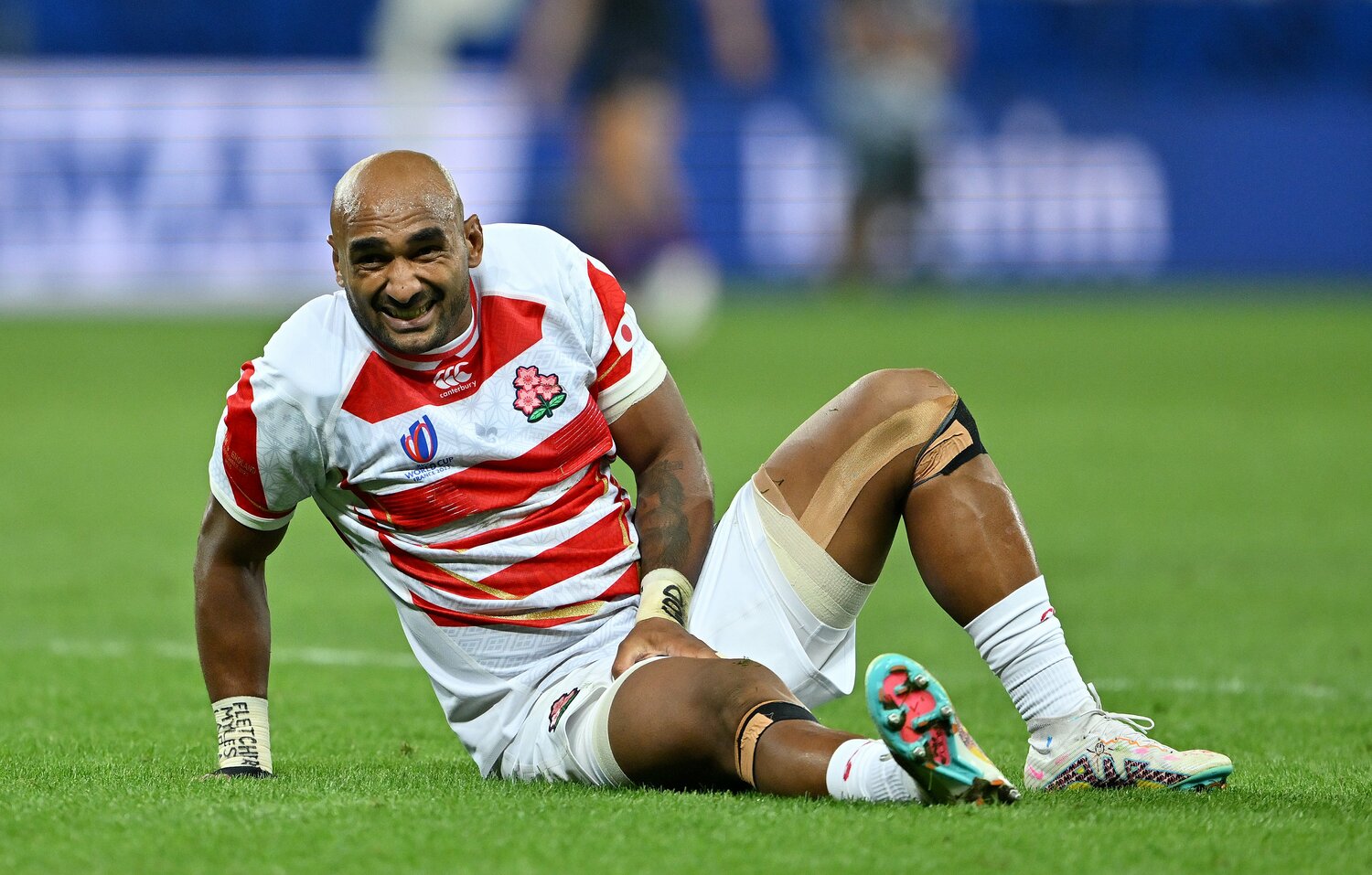 無念の負傷離脱となったセミシ・マシレワ。大西氏の古巣でもあるライナーズの選手とあって、複雑な心境を明かした　©︎Getty Images