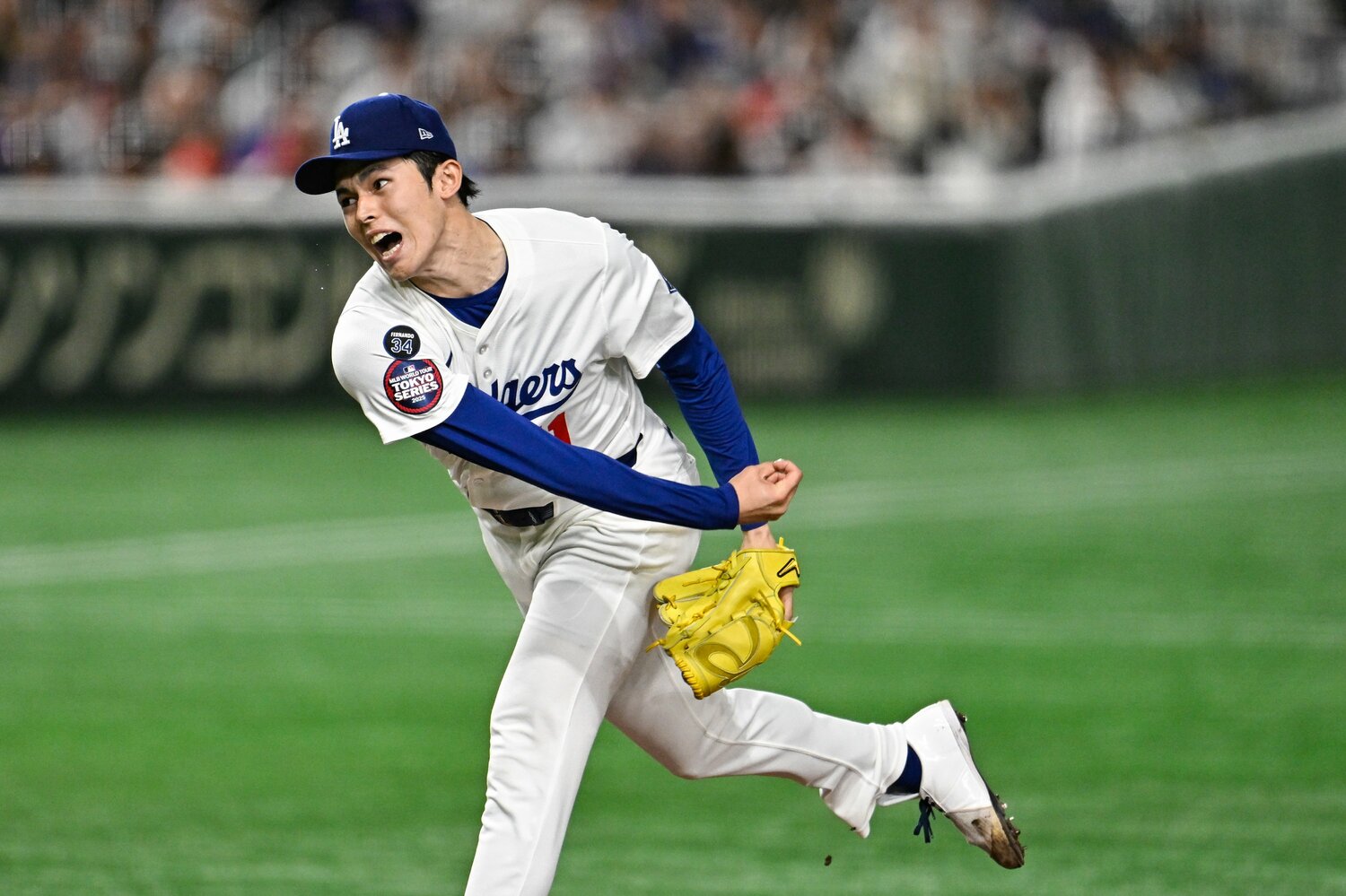 佐々木のスプリットにも実は驚異のヒミツが…？　©Nanae Suzuki