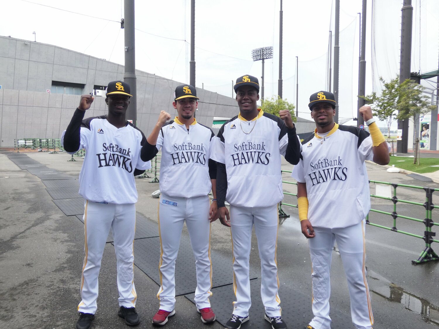 左からシモン、アルメンタ、フェリックス、ヘラルディーノ ©Kotaro Tajiri