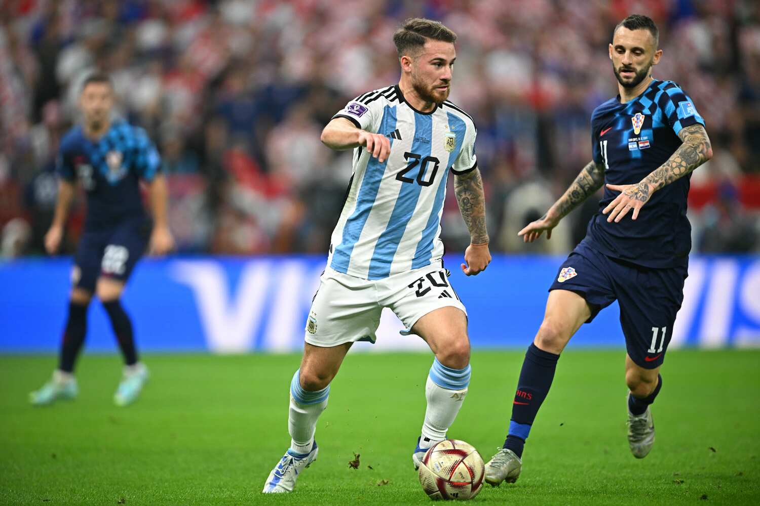 アルゼンチンのマクアリスター　©Takuya Kaneko/JMPA