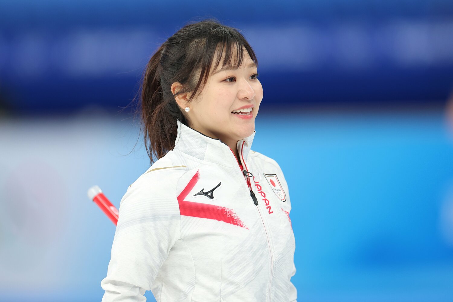 ROC戦で活躍したサードの吉田知那美　©Getty Images
