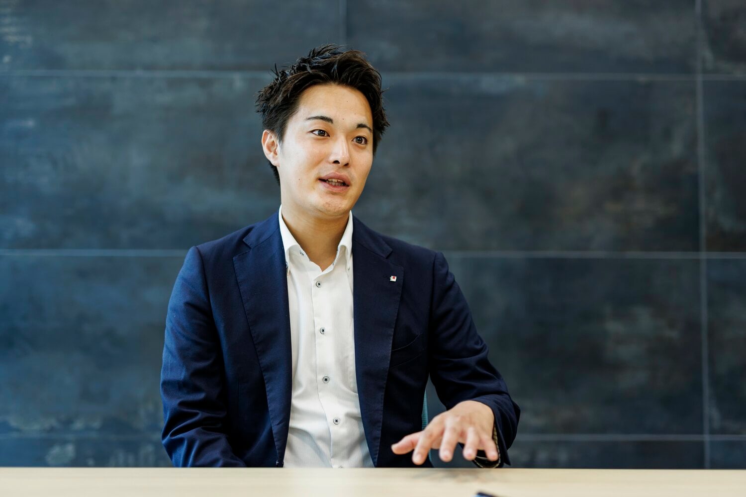 大船渡高校の同級生として佐々木朗希とともに戦い、現在はオープンハウスグループ営業職の柴田貴広さん ©Kiichi Matsumoto