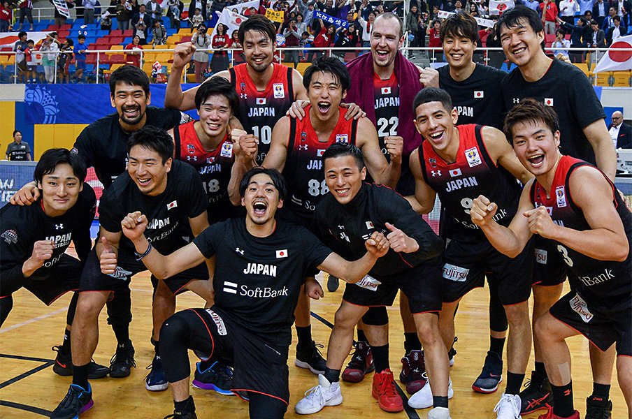 Bリーグ勢だけで格上相手に連勝。W杯出場バスケ日本、躍進の秘密。＜Number Web＞ photograph by AFLO