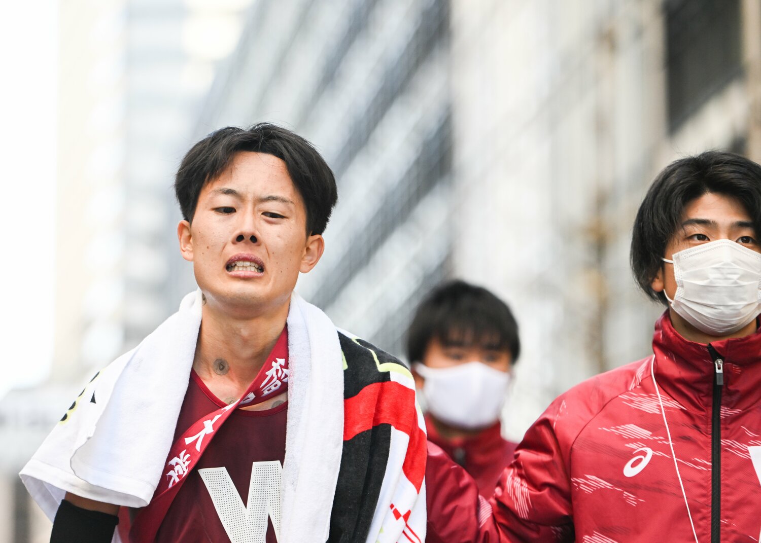 箱根駅伝の優勝回数は13回（中央大に次ぐ2位）を誇る早稲田大学。しかし、今年は13位で3年ぶりにシード権を逃した　©Nanae Suzuki