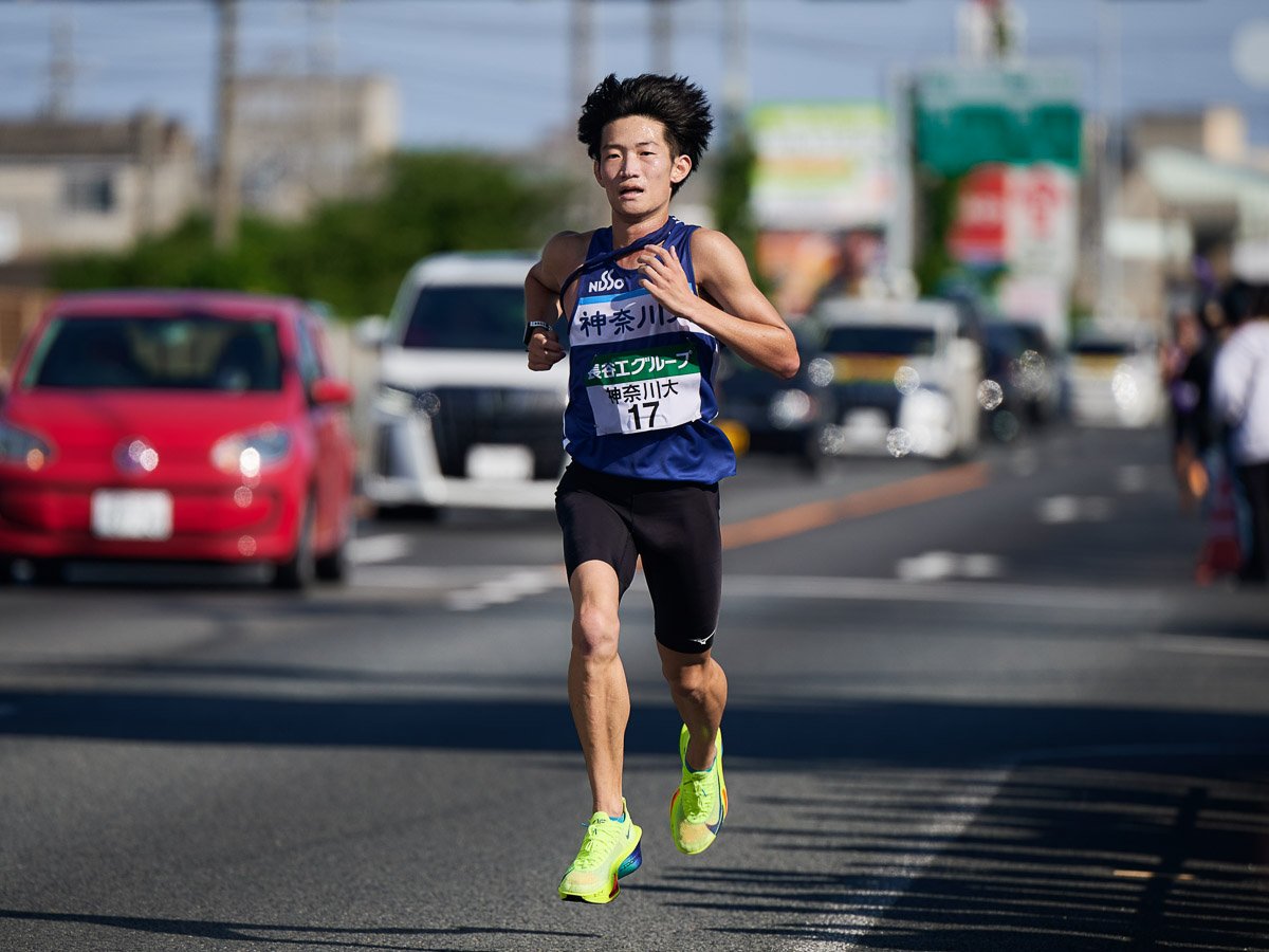 エースの宮本にはポテンシャルからいったら、もっと上の成績を出せるはずと期待する©️Yuki Suenaga