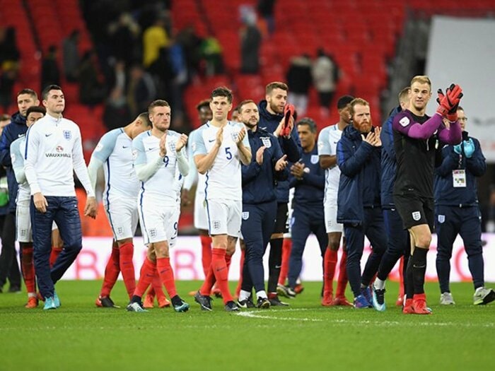 イングランド代表の世代交代が強烈！原石の目標はロシア以上に“5年後”。＜Number Web＞ photograph by Getty Images