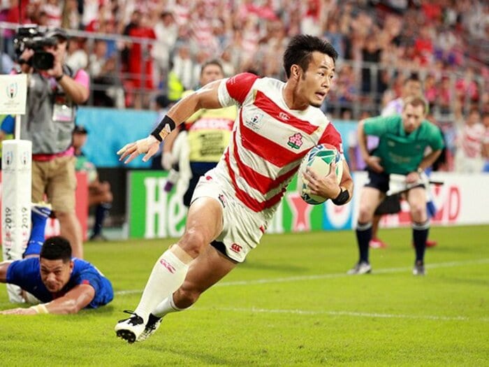 背番号11は福岡堅樹か、レメキか。ジョセフHCを悩ます嬉しい選択肢。＜Number Web＞ photograph by Getty Images