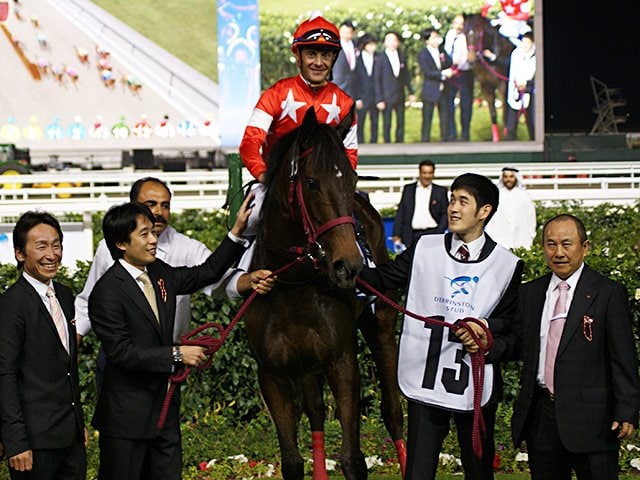 レッドディザイア　まねき馬　日付 あのレッドディザイアと同枠同番。秋華賞で開花したクロノジェネシス