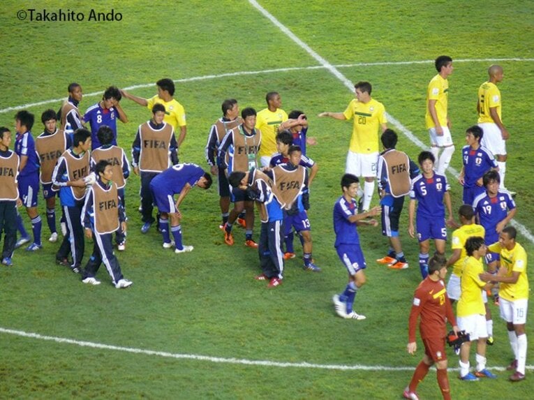 南野拓実、中島翔哉が聞いた大合唱。震災後のU-17W杯で体験した「世界」。(12) ／ photograph by Takahito Ando