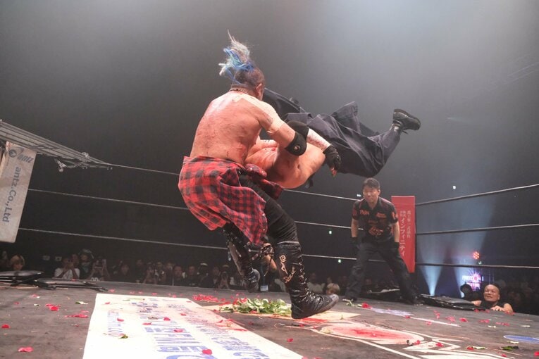 デスマッチのカリスマ・葛西純　©Norihiro Hashimoto