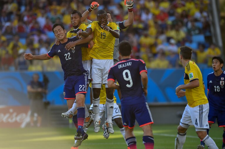 2014年ブラジルW杯　©︎JMPA