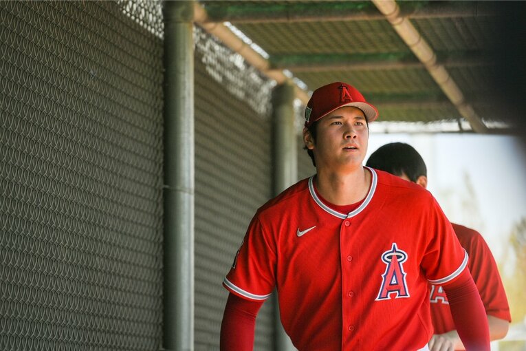 2022年の大谷のスプリングキャンプ（全30枚超／未公開ショットも多数）　©Nanae Suzuki