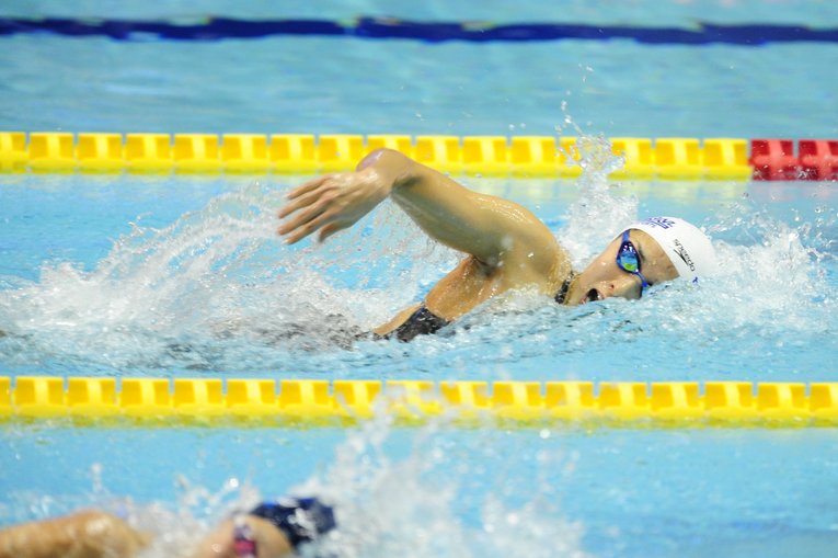 現役時代の伊藤氏の泳ぎ©Asami Enomoto