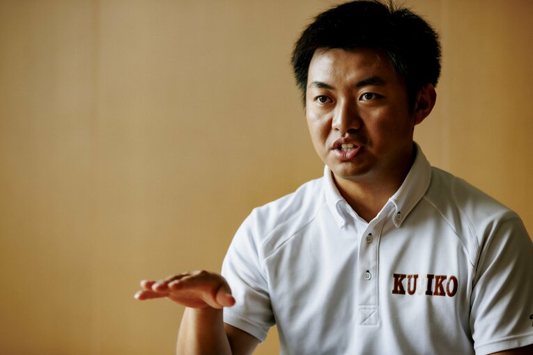 元盛岡一エースで菊池雄星を少年時代から知る菊池達朗 ©Kichi Matsumoto