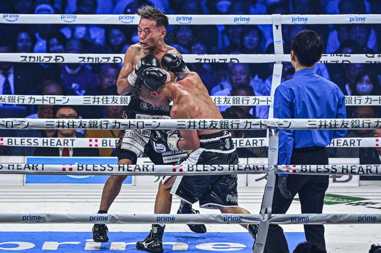 井上拓真vs.堤聖也（WBA世界バンタム級タイトルマッチ）©Takuya Sugiyama