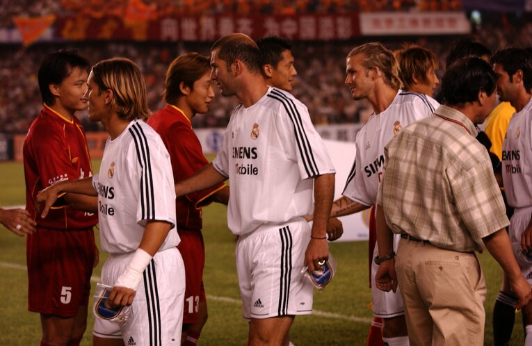 いわゆるプレシーズンの“アジアツアー”が始まったきっかけは銀河系軍団時代のマドリーだった©Takuya Sugiyama