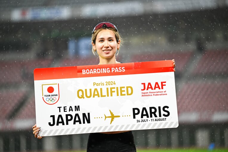 パリ五輪では決勝進出、メダル獲得の期待もかかる　©Asami Enomoto