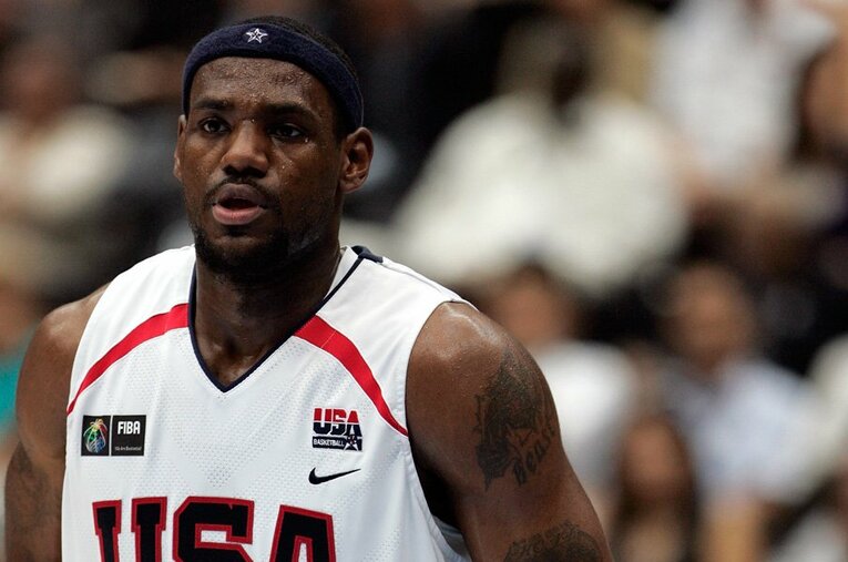 レブロン・ジェイムス ／ photograph by Takuya Sugiyama