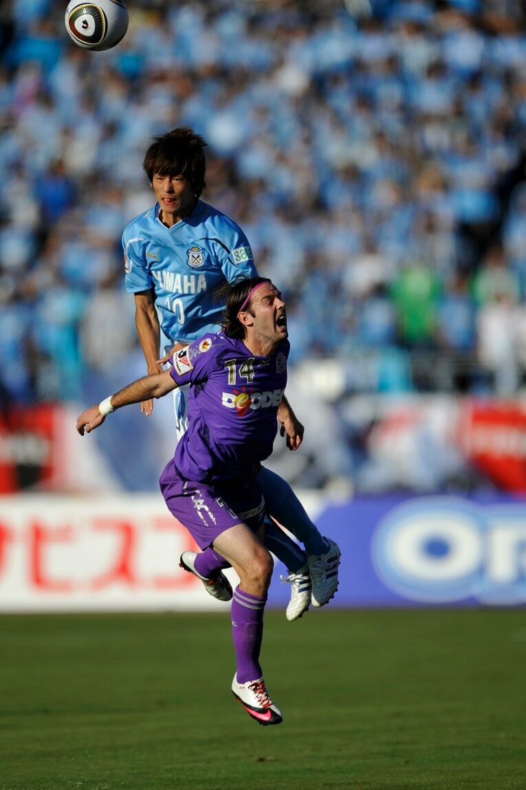 現役時代のミキッチ（2010年）©Sports Graphic Number