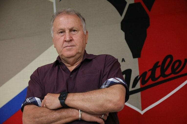 昨季限りでテクニカルディレクターを退任し、今季はクラブアドバイザーとしてブラジルから鹿島アントラーズをサポートするジーコ ／ photograph by KASHIMA ANTLERS