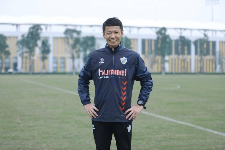 蔚山現代FC時代の津越さん（本人提供）