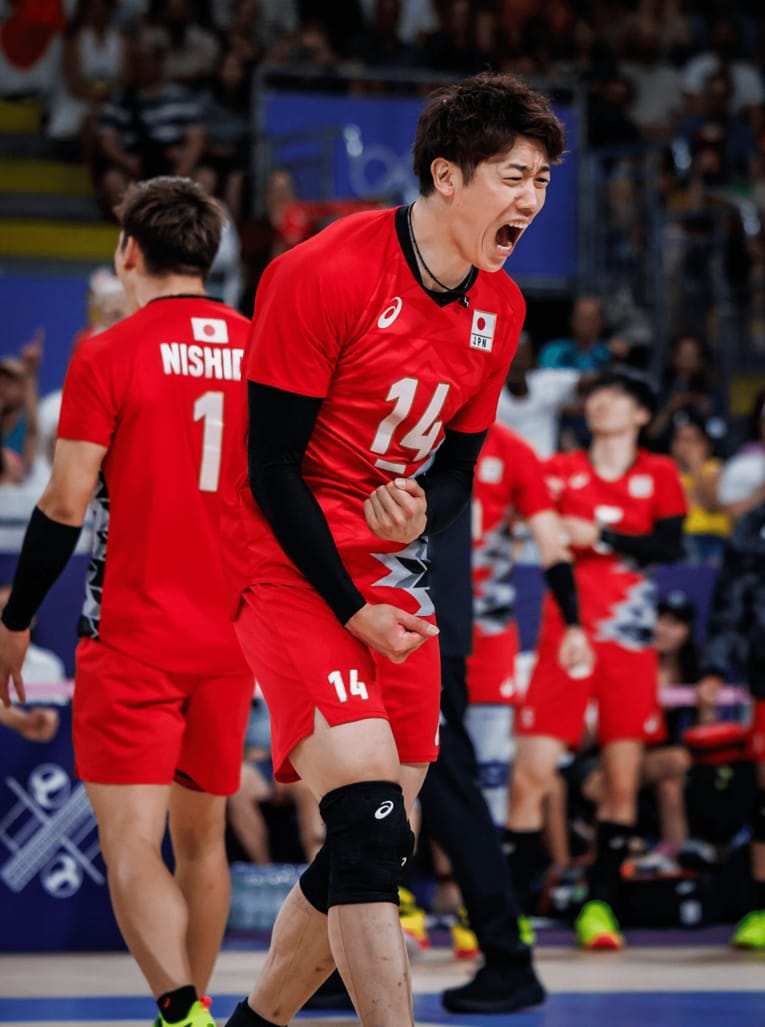 パリ五輪 アルゼンチン戦　©︎Volleyball World