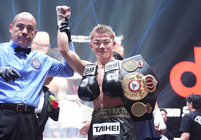 吉良大弥はプロ5戦目で世界王者となった　©Lemino/SECOND CAREER/NAOKI FUKUDA
