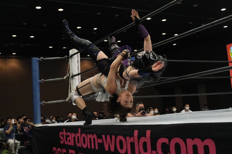 8月29日のスターライト・キッド戦　©Norihiro Hashimoto