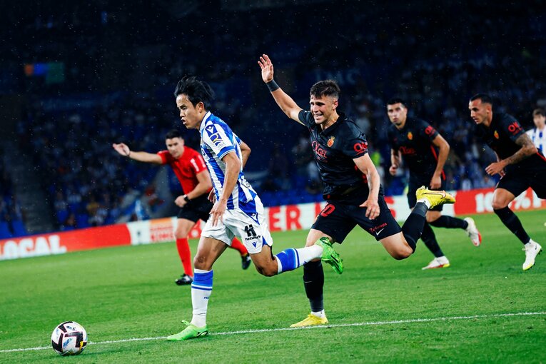 「クボは戦える＋鬼気迫るプレー」決定機逸もソシエダサポ“交代後の拍手”が示す高評価…久保建英vs古巣マジョルカを撮った(26)