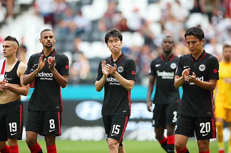 ドイツ杯1回戦で敗れ、リーグ戦開幕2試合で1分け1敗。フランクフルトはチームを立て直せるか ／ photograph by Getty Images