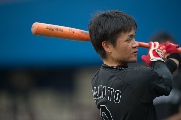 阪神時代の大和（2015年）©Nanae Suzuki 