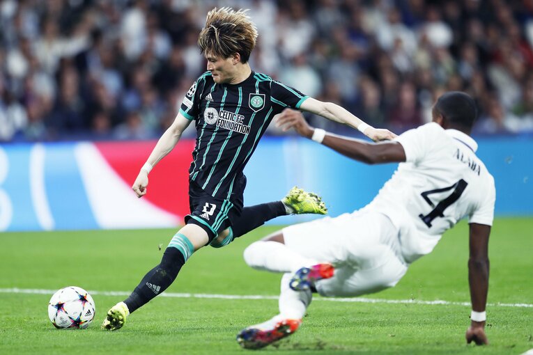 「キヨウゴ、マエダ、レオみんな…」W杯選出の前田大然、落選も古橋亨梧＆旗手怜央がレアル戦で奮闘… 少年サポとカメラマンが語った“愛”(32)