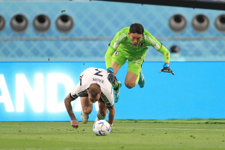 ドイツ戦　©Kazuo Fukuchi／JMPA