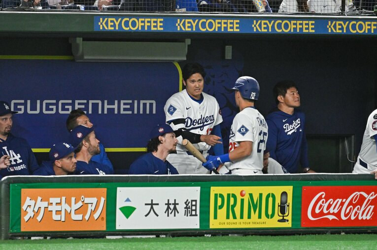 日本開幕シリーズでの大谷翔平　©Nanae Suzuki