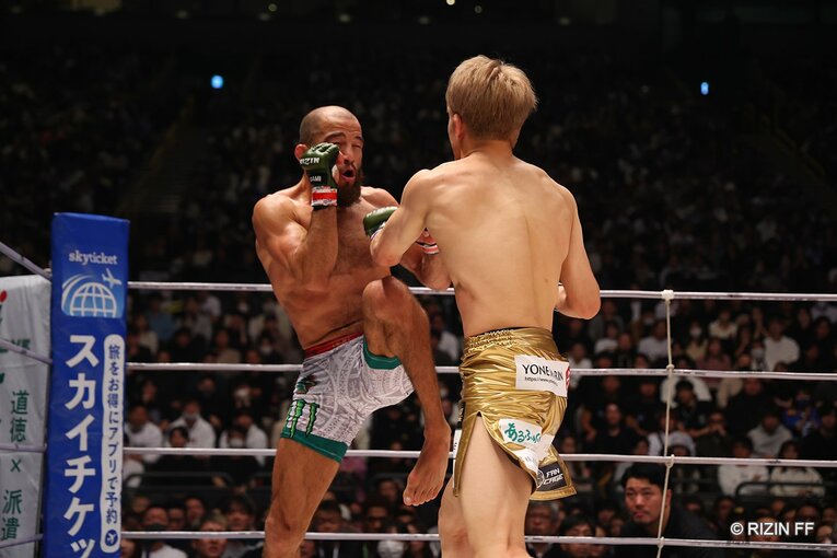 朝倉海vsフアン・アーチュレッタ　©RIZIN FF