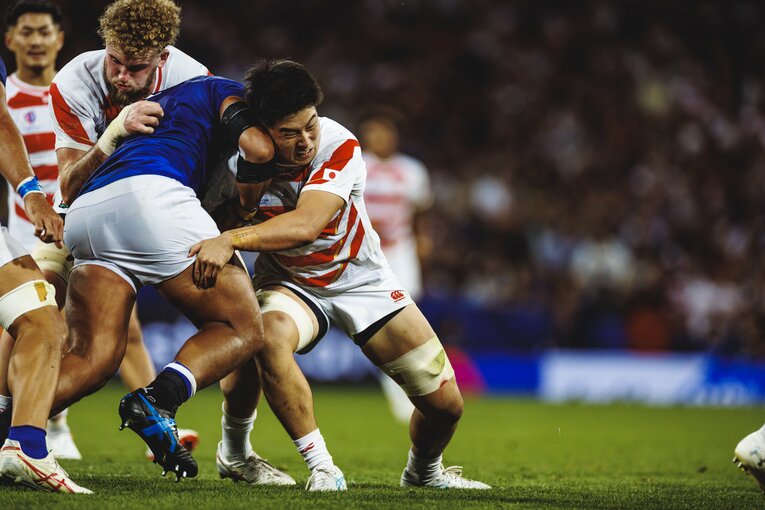 下川甲嗣（2023年ラグビーW杯サモア戦）　©︎Kiichi Matsumoto