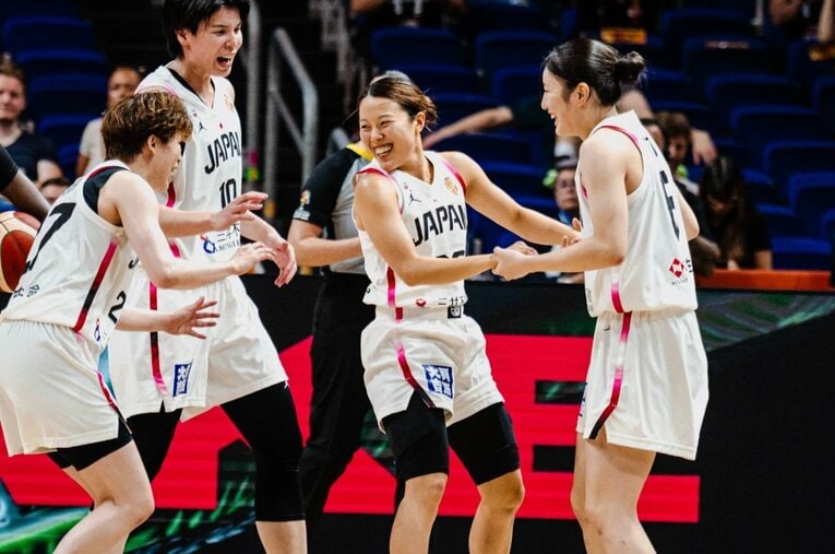 W杯直前に日本代表に合流したPG山本麻衣（26歳） ／ photograph by FIBA