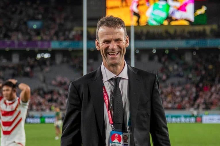 2019年W杯の快進撃を支えたデイビッド・ガルブレイス氏。23年フランス大会に向けて強化を進める日本代表へのアプローチを教えてくれた ／ photograph by Kevin Booth sportpix