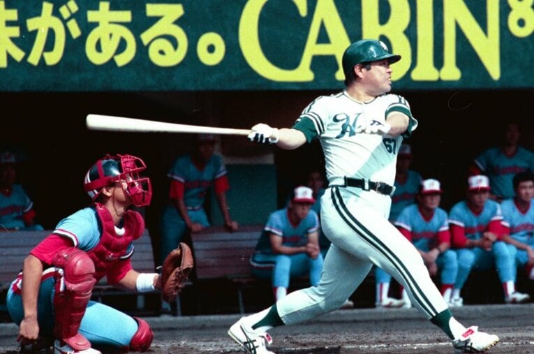 身長170cmと小柄な体にも関わらず通算567本塁打を放った門田博光 ／ photograph by SANKEI SHIMBUN