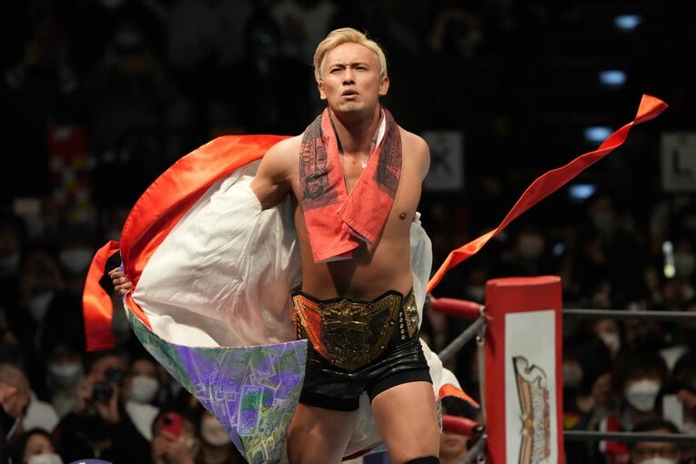 IWGP王者として1月5日の大田区総合体育館に登場したオカダ・カズチカ