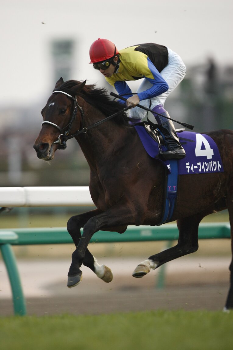 武豊とディープインパクト（2006年・有馬記念）©Takuya Sugiyama
