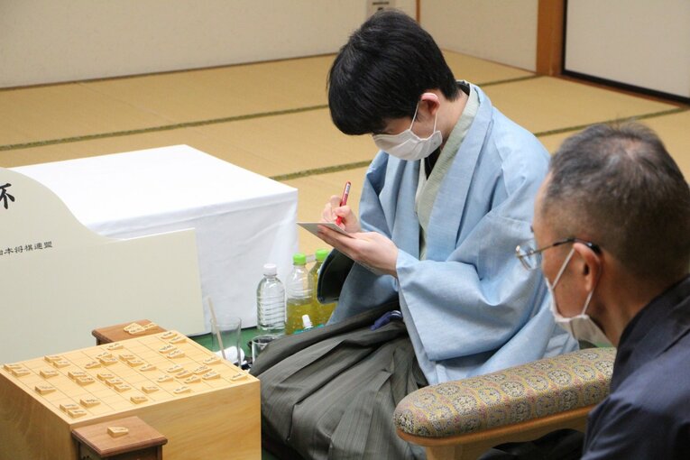 王将戦第3局　©日本将棋連盟