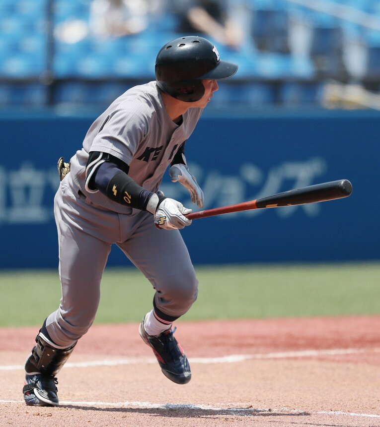 慶大でも主力として活躍　©︎JIJI PRESS