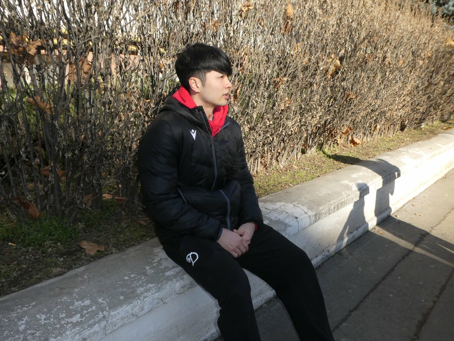 異国の地で戦う葛藤を明かした山本龍 ©︎Noriko Yonemushi