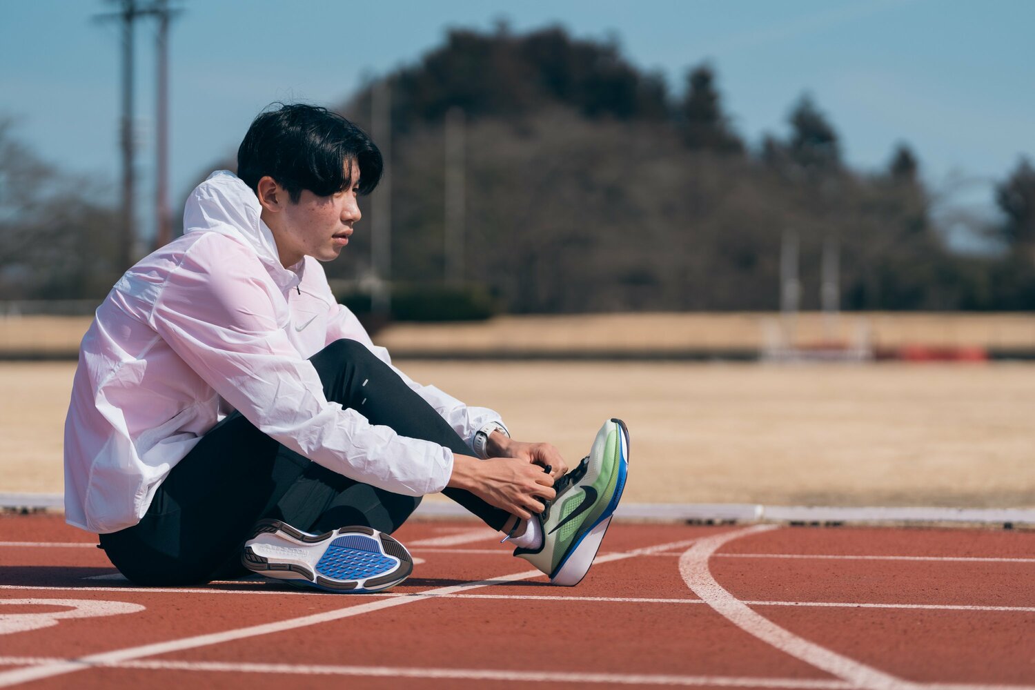 早大入学後の目標も語った増子　©️NIKE