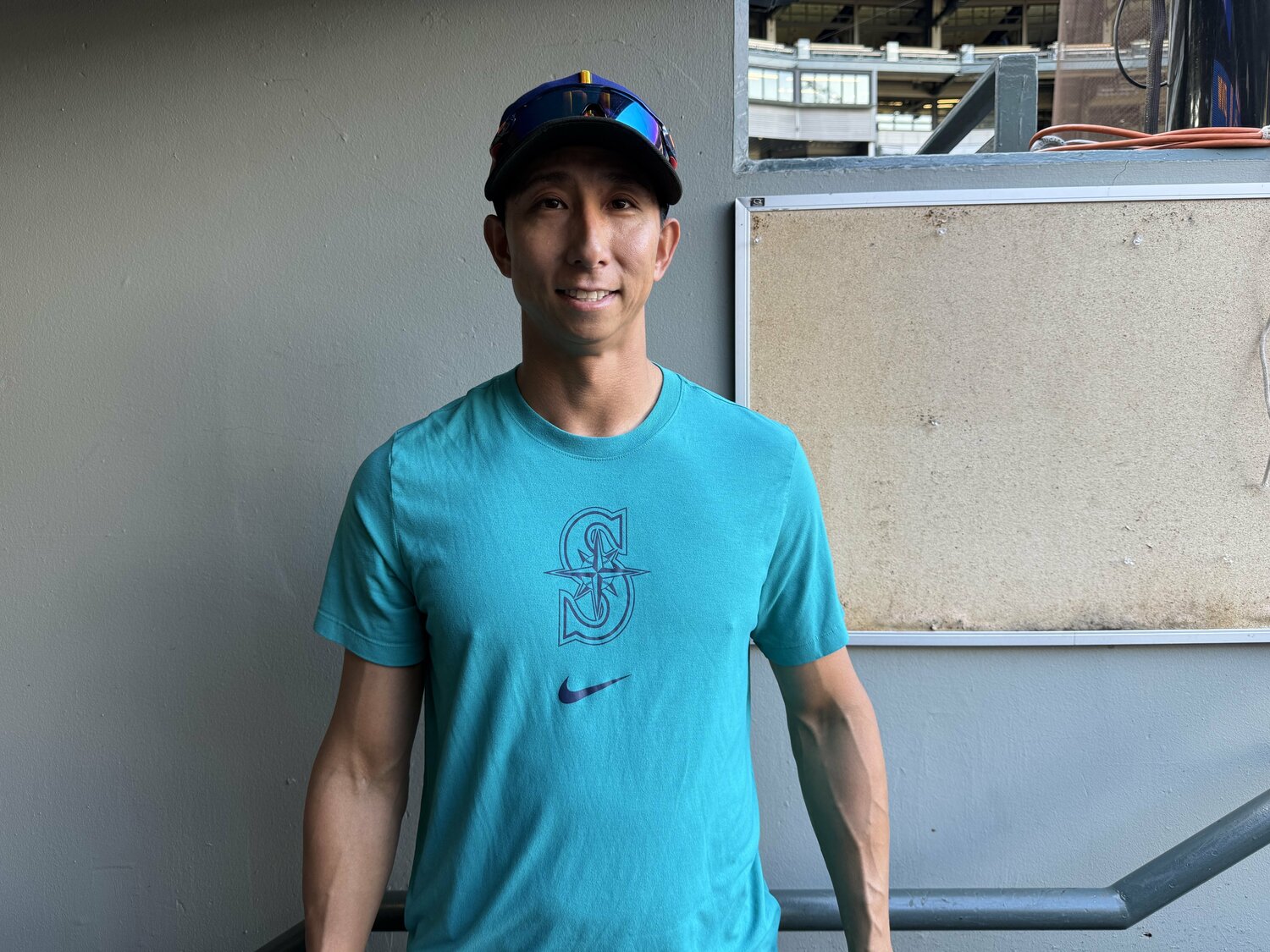 現在、マリナーズのスタッフとなっている福田秀平　©Naoyuki Yanagihara