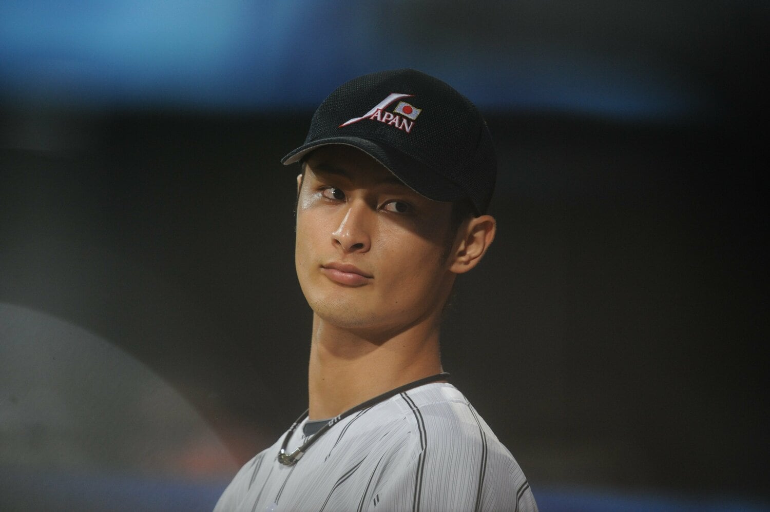 北京五輪の代表メンバーだったダルビッシュ（北京五輪の大会中に22歳に）　©JMPA