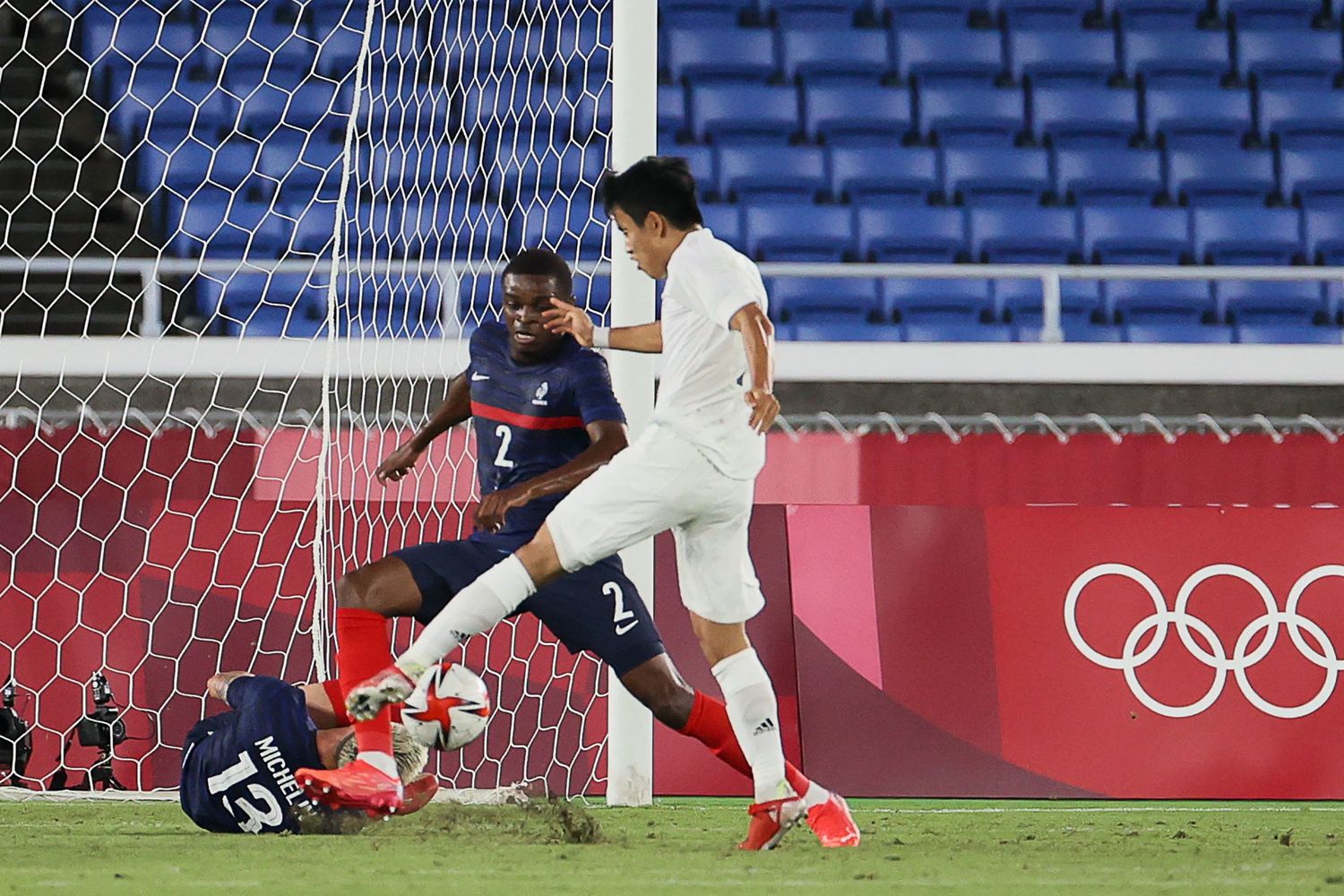 久保建英の先制ゴール©AFP/AFLO